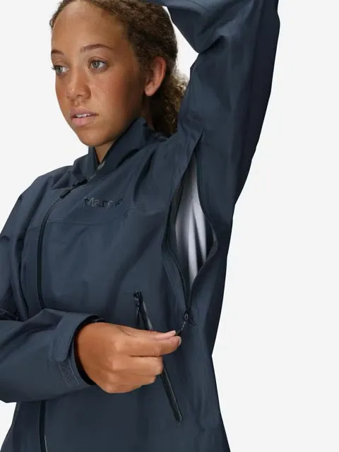 Women's Minimalist Pertex Rain Jacket - Thunderhead