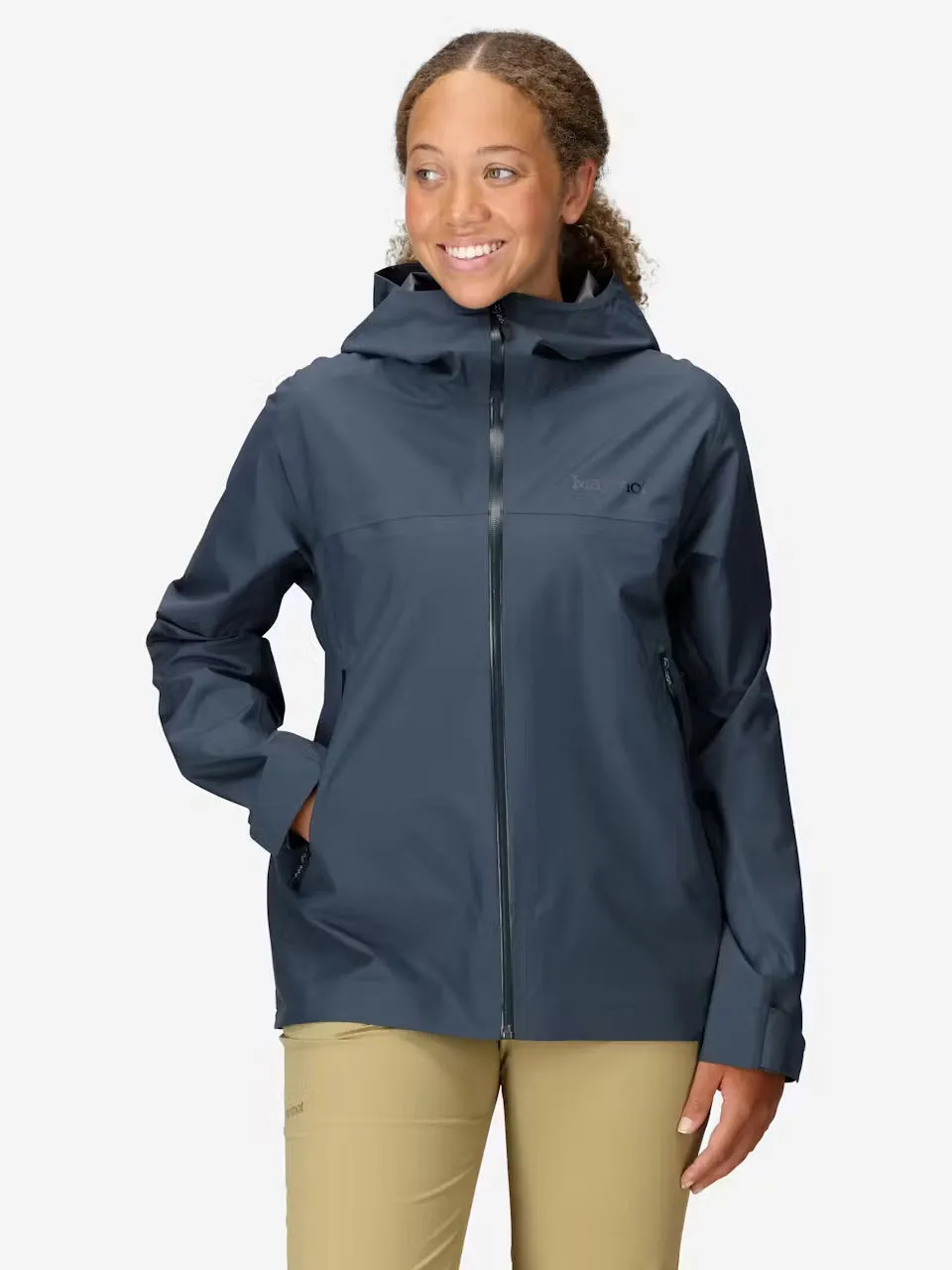 Women's Minimalist Pertex Rain Jacket - Thunderhead