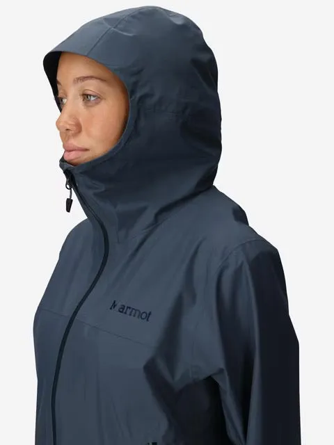 Women's Minimalist Pertex Rain Jacket - Thunderhead