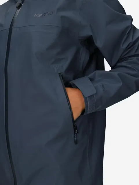 Women's Minimalist Pertex Rain Jacket - Thunderhead