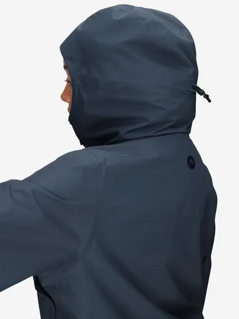 Women's Minimalist Pertex Rain Jacket - Thunderhead