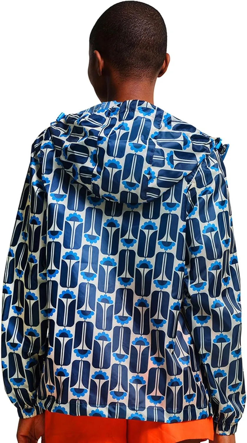 Womens Orla Kiely Lightweight Waterproof Pack-It Packable Jacket Coat