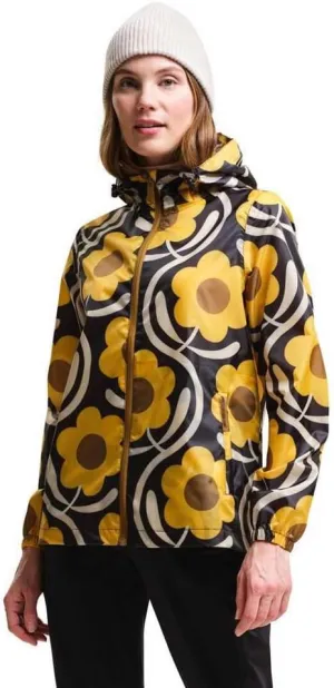Womens Orla Kiely Lightweight Waterproof Pack-It Packable Jacket Coat