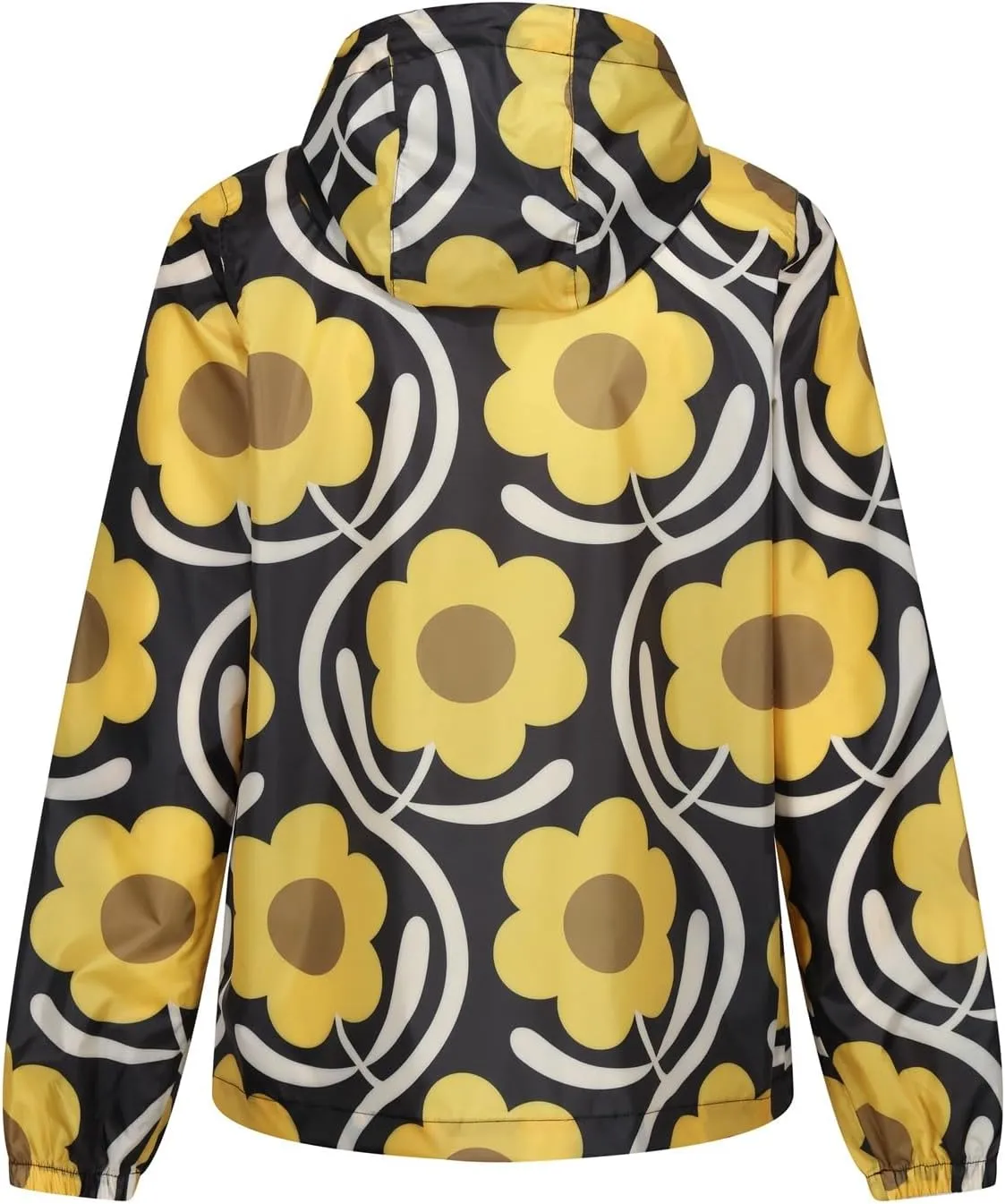 Womens Orla Kiely Lightweight Waterproof Pack-It Packable Jacket Coat