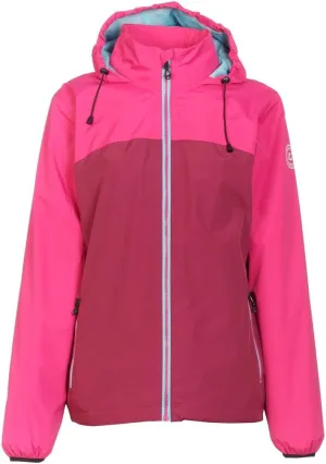 Womens Siema Packable Rain Jacket (10) Pink