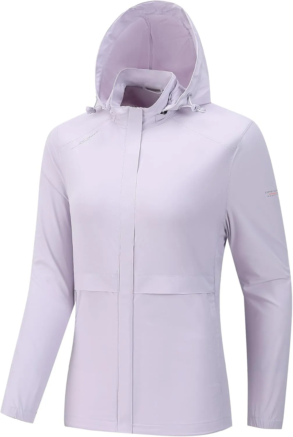 Women's UPF 50  Sun Protection Hooded Jacket Breathable Long Sleeve for Summer Outdoor Activities Sunwear Yoga
