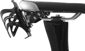 XLAB Delta 400 Single Bottle Rear Hydration System with Carbon Cage for Triathlon and Road Bikes