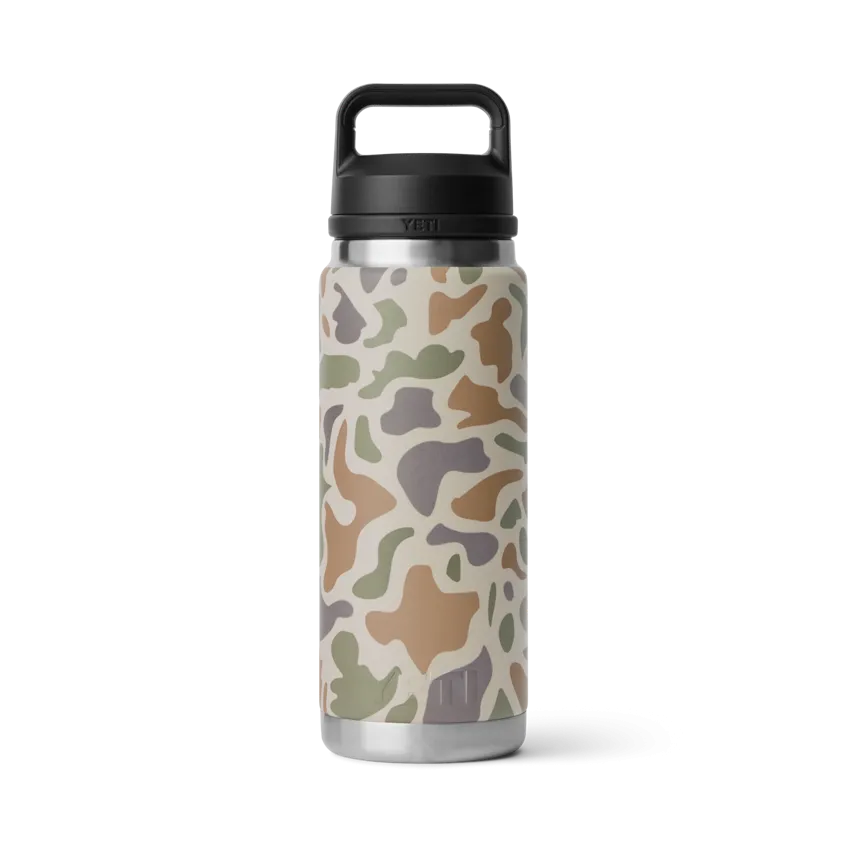 Yeti Rambler 26 oz Bottle Chug-Tan Camo