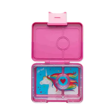 Yumbox Lunch Snack Box 3 Compartment New Design Kids Lunch Box