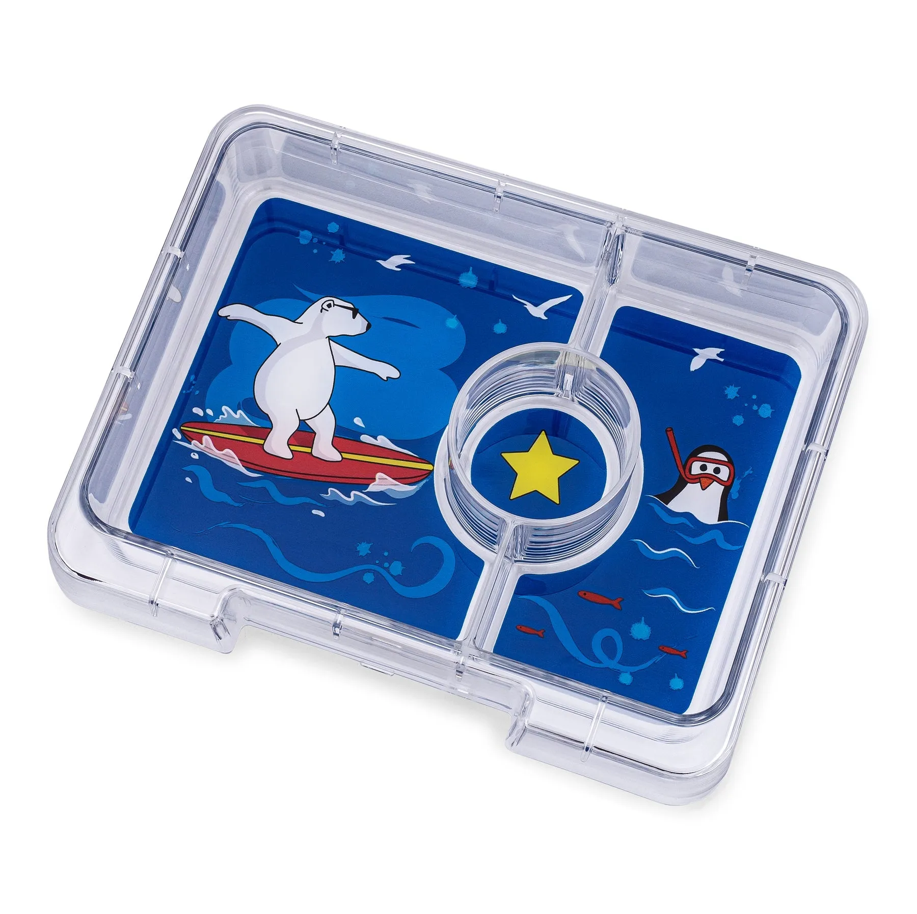 Yumbox Lunch Snack Box 3 Compartment New Design Kids Lunch Box