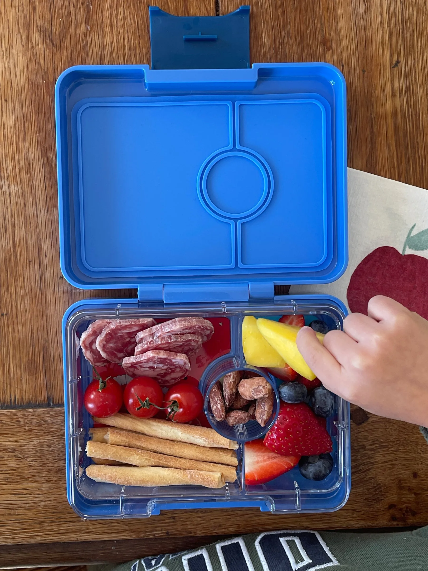 Yumbox Lunch Snack Box 3 Compartment New Design Kids Lunch Box