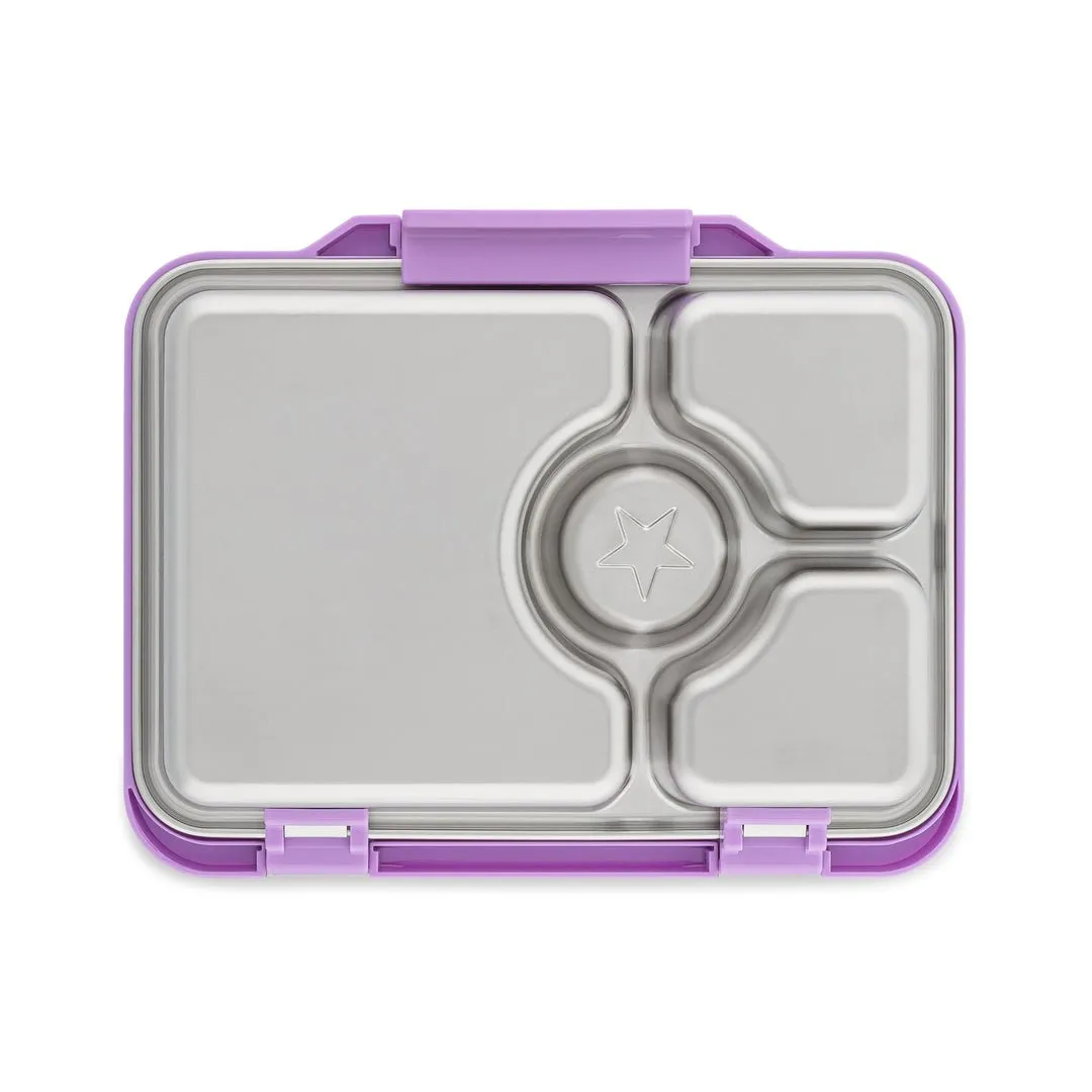 Yumbox Presto - Stainless Steel Leakproof Bento Box - Lavande Purple