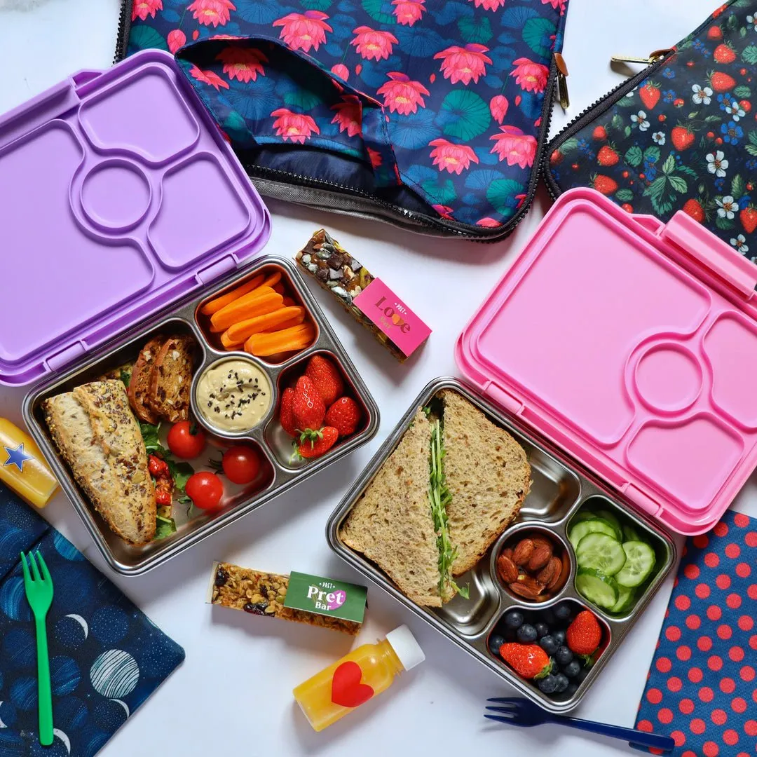 Yumbox Presto - Stainless Steel Leakproof Bento Box - Lavande Purple