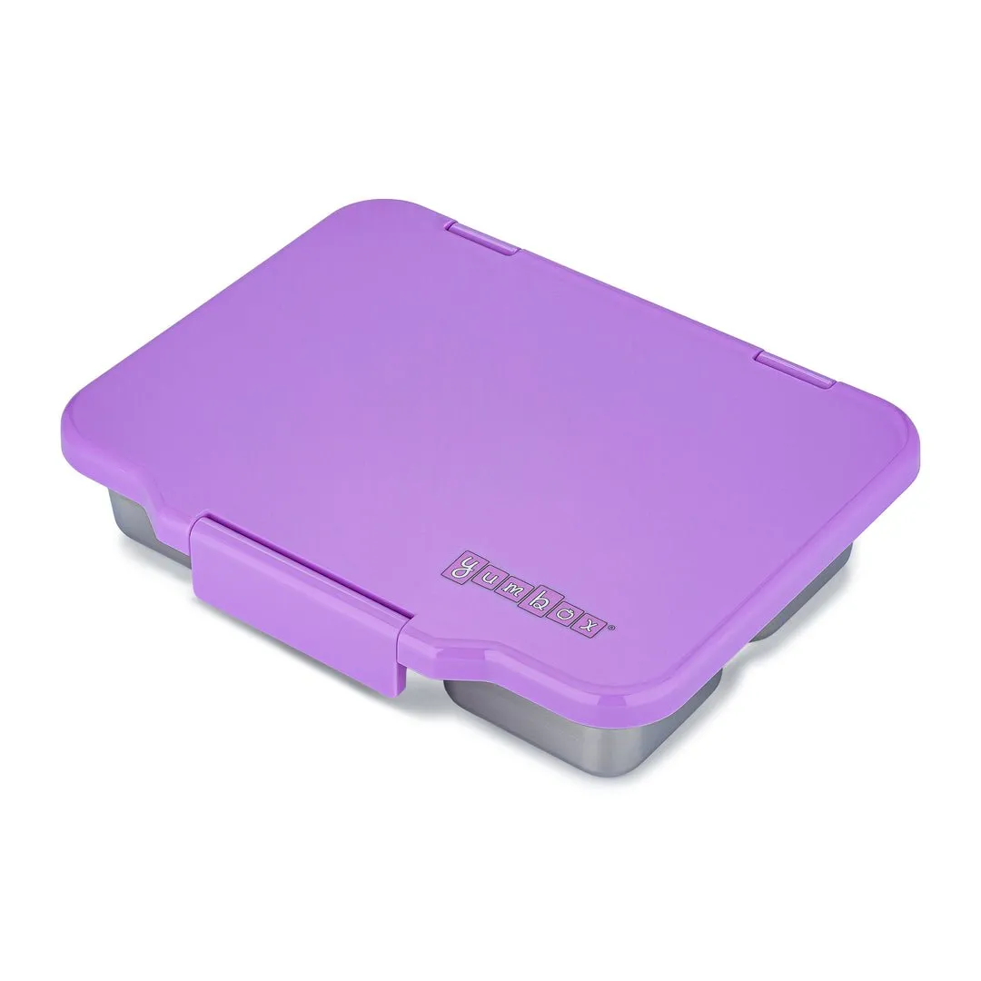 Yumbox Presto - Stainless Steel Leakproof Bento Box - Lavande Purple