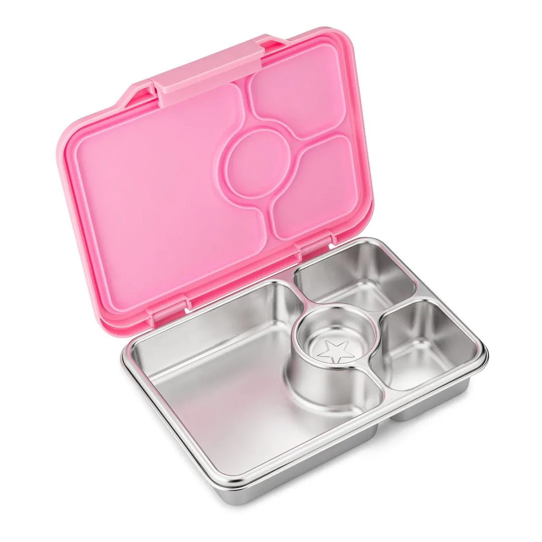 Yumbox Presto -  Stainless Steel Leakproof Bento Box - Versilles Pink